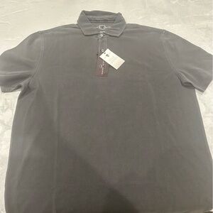 Black Brown 1826 Men’s Charcoal Polo Shirt
